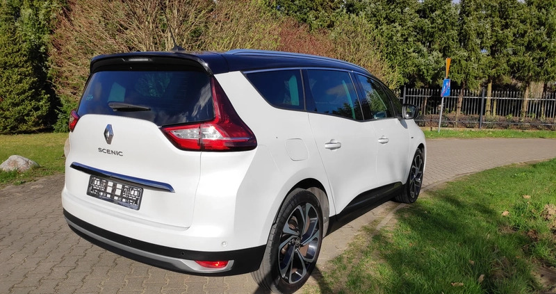 Renault Grand Scenic cena 79200 przebieg: 60000, rok produkcji 2019 z Margonin małe 121